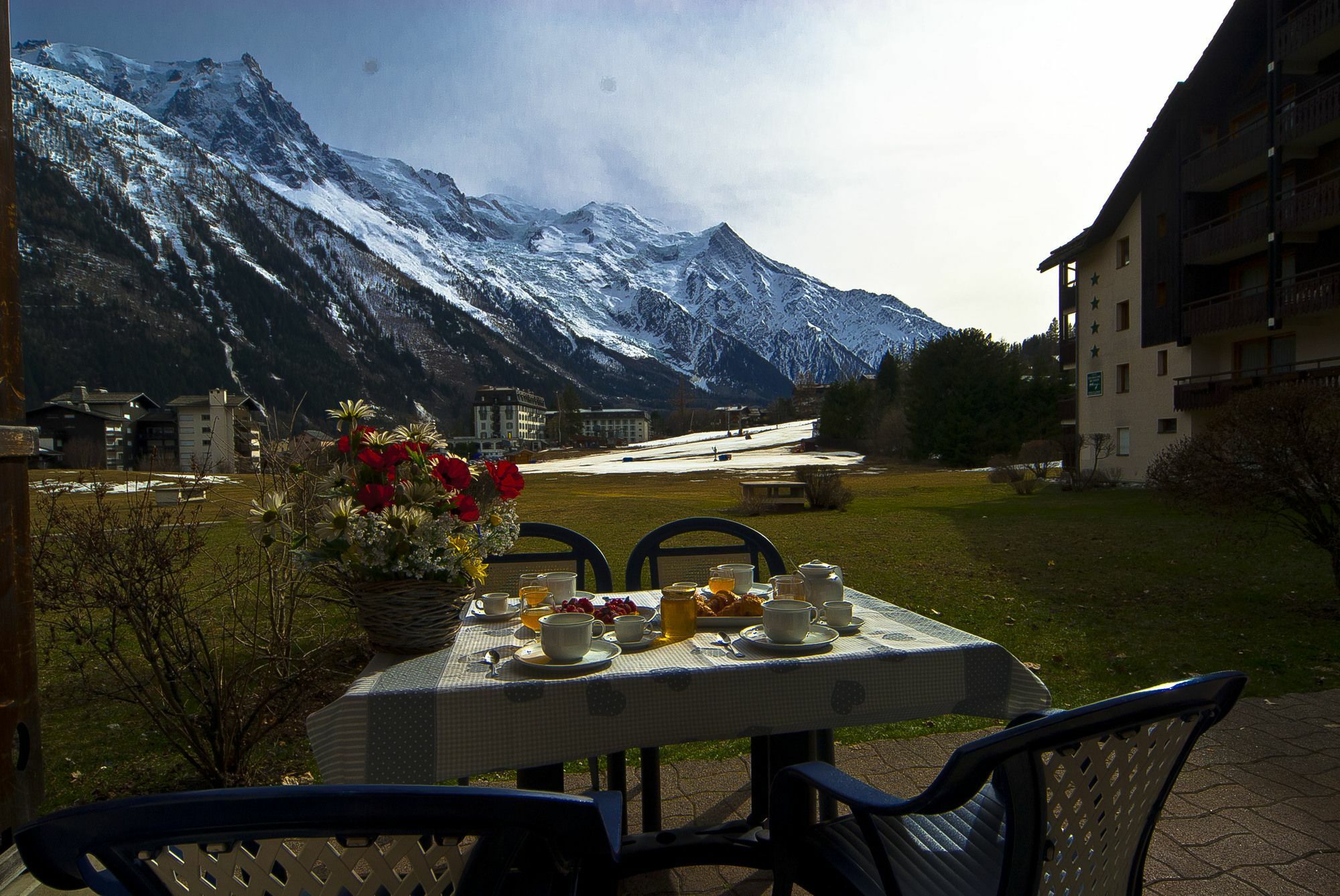 Front Ski Slope Chamonix Apartment Exterior photo