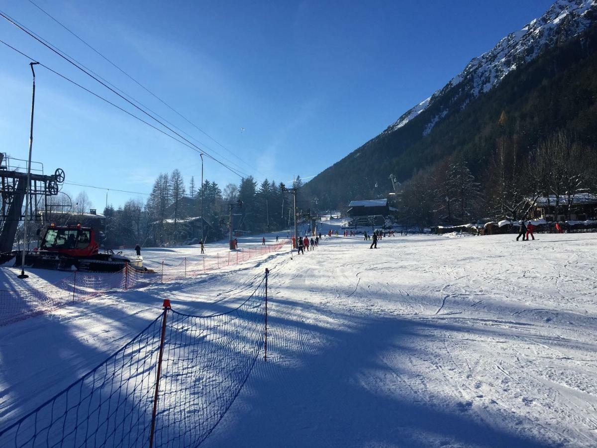 Front Ski Slope Chamonix Apartment Exterior photo